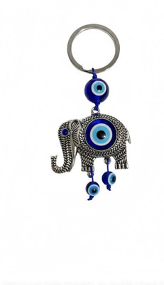 TudduToys Evil Eye Keychain, Lucky Key Ring, Good Luck Key Pendant ,sign of and Blessing Key Chain