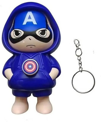 ARTECO Captain America face changing Key Chain
