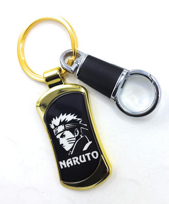 Jdp Novelty Famous Anime Naruto Zinc Alloy Keychain with Hook Anime Keychain| Naruto Key Chain