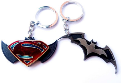 ShopTop 3D Batman vs Superman spinner Dawn of Justice Key Chain