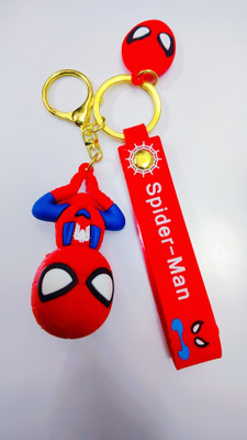 Keychain gallery Spiderman Cartoon Keyring Anime Keychain Key Chain