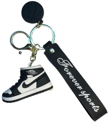 SHRI JI Classic Black Nike Jordan Shoe Keychain Key Chain