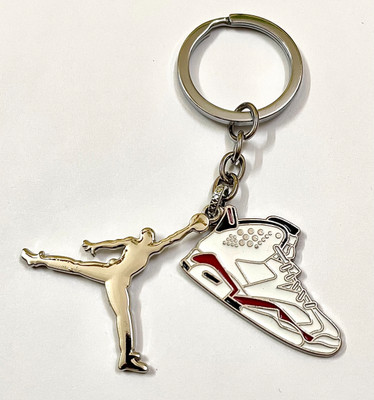 HappierYou Air Jordan Sneakers Keychain | Trending Shoes Keychain | Metal Sneakers Keychain Key Chain
