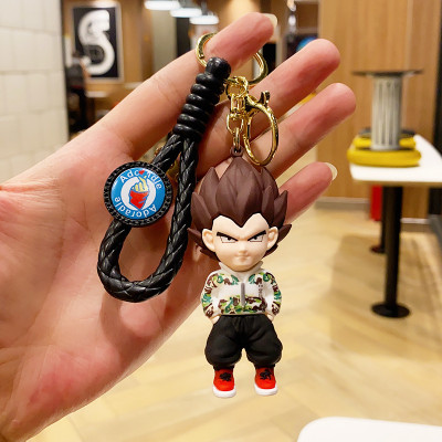 GINOYABROTHERS Action Character 3D Rubber Silicone Key Chain