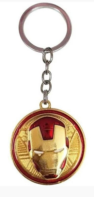 Bikaner keychain Ironman face rotating keychain Key Chain