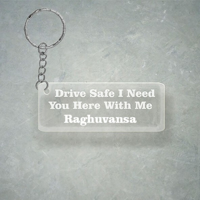 SY Gifts Drive SafeDesign With Raghuvansa Name Key Chain