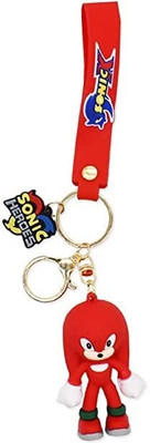 Augen Premium Action Character 3D Car/Bike Gifting Key Ring Anti-Rust (1 Piece) Rubber Key Chain