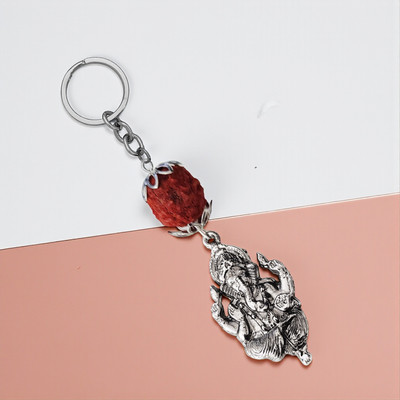 M Men Style Lord Ganesha Om Metal Key Ring – Keychain for CarBike & OfficeSkey605-618 Key Chain