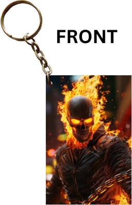 Hariyaali Enterprises LLP Marvel Death Look Of GHOST RIDER Key Chain