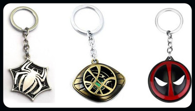 OHZEN SpiderAvenger Stone Deadpool Keychain keychain_J510 Key Chain