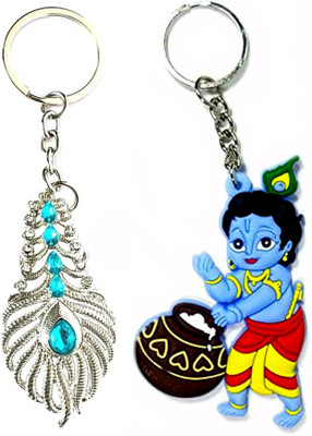 Meeko.com Keychain-Krishna Keychain and OMG key chain Key Chain