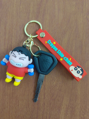 DKTYAGI 3D Crayon Shin-Chan Cool Snap Hook Key Chain Key Chain