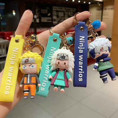 gtrp Naruto Fancy Keychain | Keyring and bag hanging Pack Of 3 Key Chain