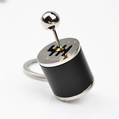 SHRI JI Premium Quality Car Manual Gearbox Keychain Black Key Chain