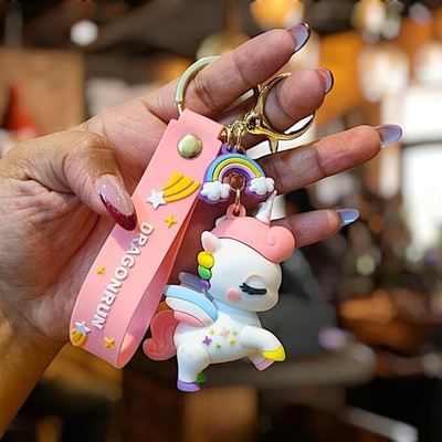 gtrp Unicorn Cute Keychain Gift - Kawaii Anime Key chain Charms Key Chain