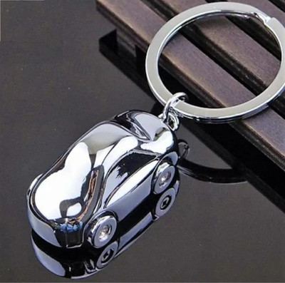 csp keychain Premium Mini Metal Car Key Chain (Silver) Key Chain