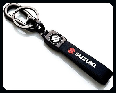 gtrp Keychain-Multicolour Hard Metal black Design for Car Bike Home Keys for suzuki Key Chain