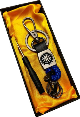 GKM MG Morris Garage keychain for Hector,Astor Key Chain