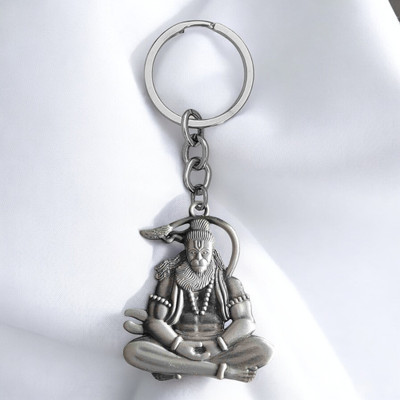Sullery God Ram Bhakat Pawanputra Bajrangbali Hanuman Gada Metal Keychain Skey2024147 Key Chain