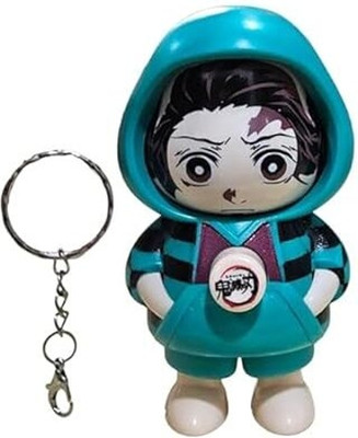 Msgh Toy Face Changing Doll Key Holder Cartoon Character Keychain Key Chain