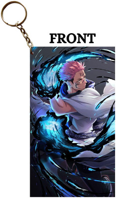 Hariyaali Enterprises LLP Jujutsu Kaisen SUKUNA BLUE WAVE Key Chain