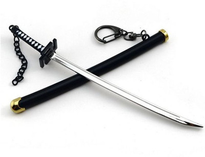 AP traders Samurai Katana Keychain (With Scabbard) | Metal Sword with Cover Key Chain