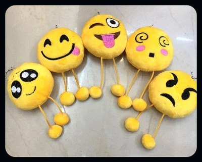 Jainzon Smiley leg key chains set 12_x37 Key Chain