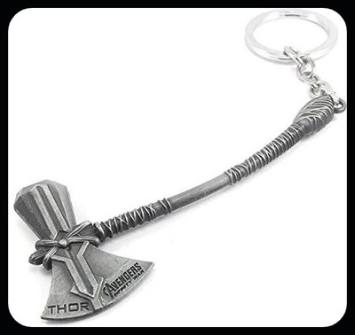 gtrp Trendy-Avengers Infinity War Thor Stormbreaker Alloy Antique key chain Key Chain