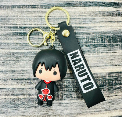 SRG PVC Rubber 3D Itachi Keychain and Keyring Key Chain