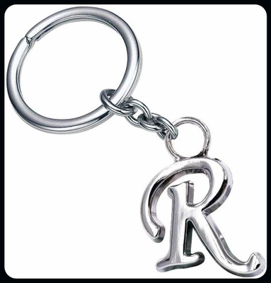 gtrp Keychain-Alphabet Letter R Metal Key Chain Key Chain