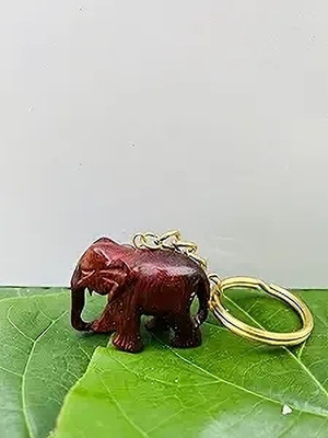 Mtr handicrafts Red sandalwood. elephant keychain Key Chain