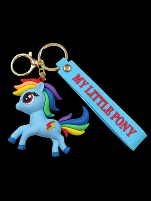 PEARLISH Cute Unicorn 3D Keychain for girls Key Chain