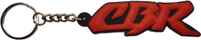 BIPS ENTERPRISES Stylish Honda cbr Logo Mm93 Rubber Keychain Key Ring Keychain for Bike Key Chain