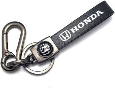 gtrp Honda Car Logo Leather Hook Keychain For Bullet Lovers Key Chain