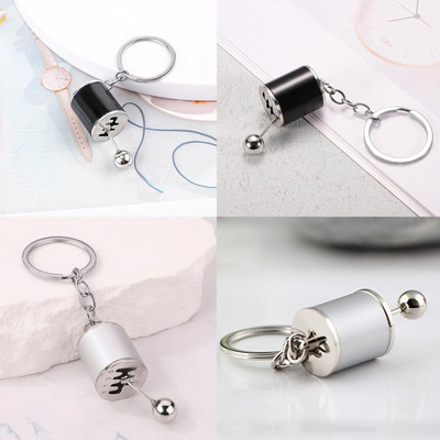 gtrp Gear Transmission Fidget Keychain Creative Auto Part Model Six-Speed 79 Key Chain
