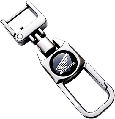 ZUPHAAR Honda Metal Keychain – Premium Heavy Duty Bike Key Holder for Men Key Chain