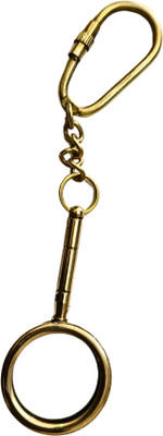 Ksmart Mini Magnifying Glass Keychain–Portable Loupe Keyring Key Chain