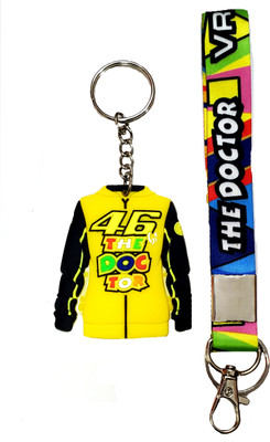 ShopTalk Doctor 46 racer Jacket with lanyard Combo Key Chain