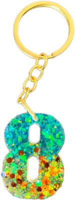 BLESSINGS Number 8 Resin Key Chain