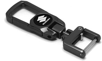 Mistazzo Suzuki Metal hook Keyring Compatible With Swift Dzire Baleno Breeza Grand Vitara Key Chain
