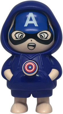 pap Captain America Expression Changeable Toy Key Chain