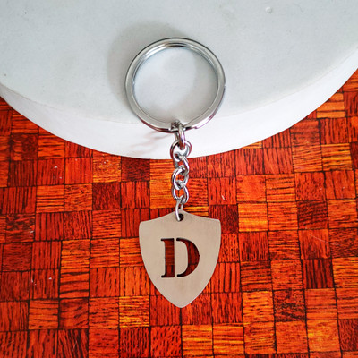 Sullery English Alphabet Initial Charms Letter Initial D Alphabet SulleryKey202258 Key Chain