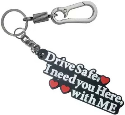 ShopTop Drive Safe rubber and hook R1 key chain Key Chain