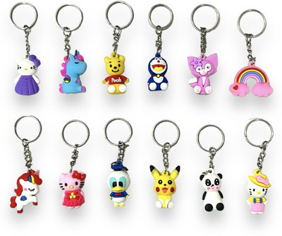 Jainzon Mix Charm Keychain for Boys And Girls | Fancy Keyrings (PO 12)-S304 Key Chain