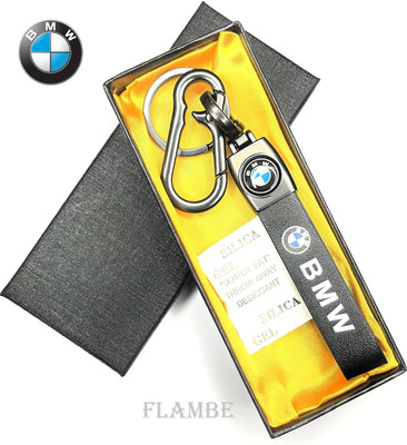 FLAMBE BMW Keychain Stainless steel Metal finish Key Chain