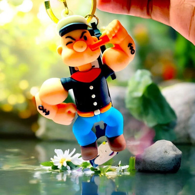 SSAppliances POPEY 3D cartoon character Keychain - Stylish Keyring for Bags & Keys Key Chain
