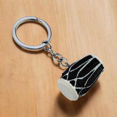 BLESSINGS Dholak Miniature Figurine Key Chain
