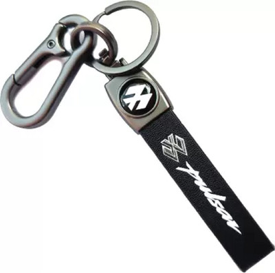 Filsfa Excellent Quality Leather Key Chain For Men And Women In Black Color Key Chain