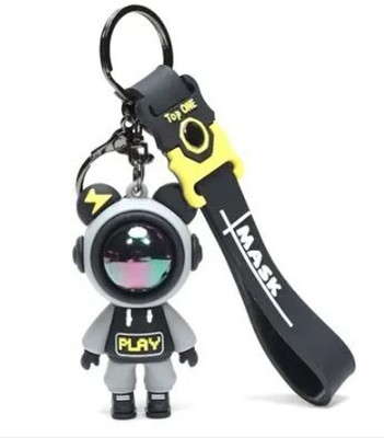 POSXOABS Universe with Our 3D Astronaut Keychain Long Ribbon Included For Car Key Chain Key Chain