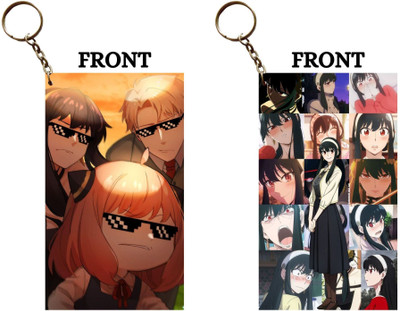 Hariyaali Enterprises LLP Spy X Family ANYA FAMILY COOLEST AND YOR MOST Unique Style 2 pcs Combo Key Chain